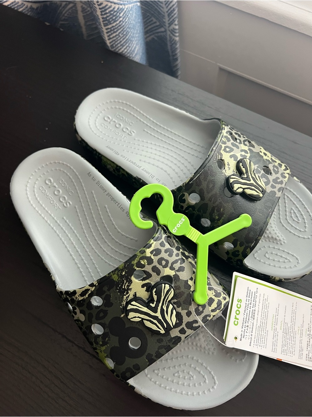 Disney Parks x CROCS Animal Print Slides